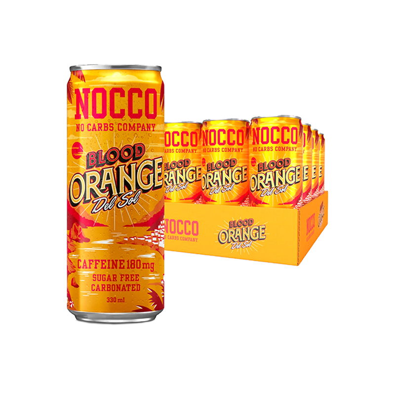 Nocco - Blood Orange Del Sel (12x330ml) – Eternal - Protein & Nutrition