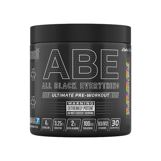 Applied Nutrition - ABE (All Black Everything) Pre Workout - Sour Gummy Bear (315g)