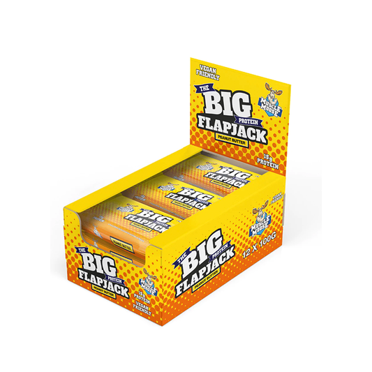 Muscle Moose - The Big Protein Flapjack - Peanut Butter (12x100g)