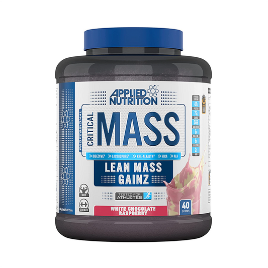 Applied Nutrition - Critical Mass Professional - Lean Mass Gainer - White Chocolate Raspberry (2.4kg)