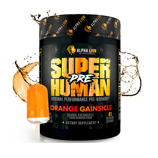 Alpha Lion - SUPERHUMAN® Pre Workout - Orange Gainsicle (342.3g)