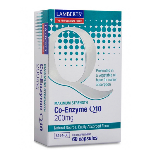 Lamberts - Co-Enzyme Q10 (200mg - 60 Caps)