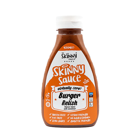 The Skinny Food Co - Virtually Zero© Sugar Free Skinny Sauce - Burger Relish (425ml)