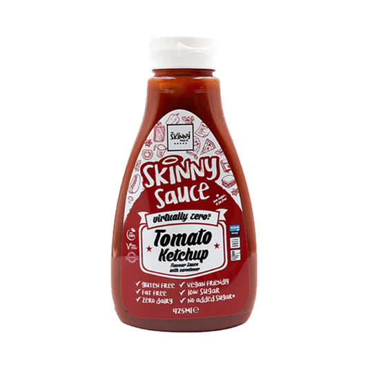 The Skinny Food Co - Virtually Zero© Sugar Free Skinny Sauce - Tomato Ketchup (425ml)