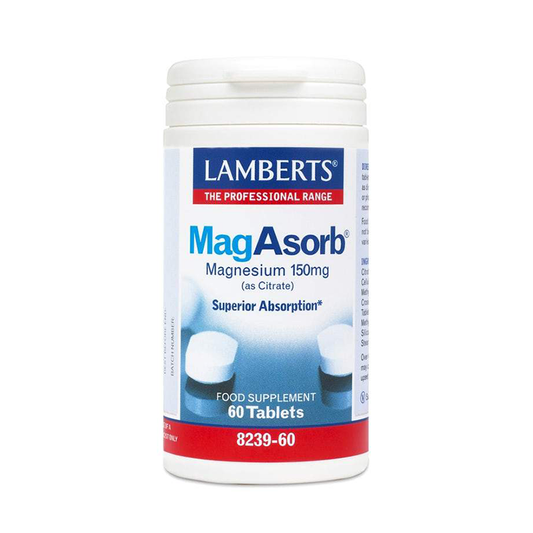 Lamberts - MagAsorb® (150mg - 60 Tabs)