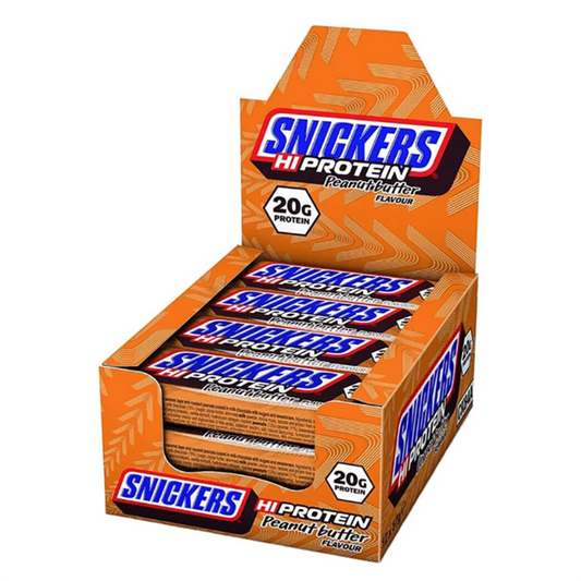 Hi Protein - Snickers Protein Bar - Peanut Butter (12x55g)