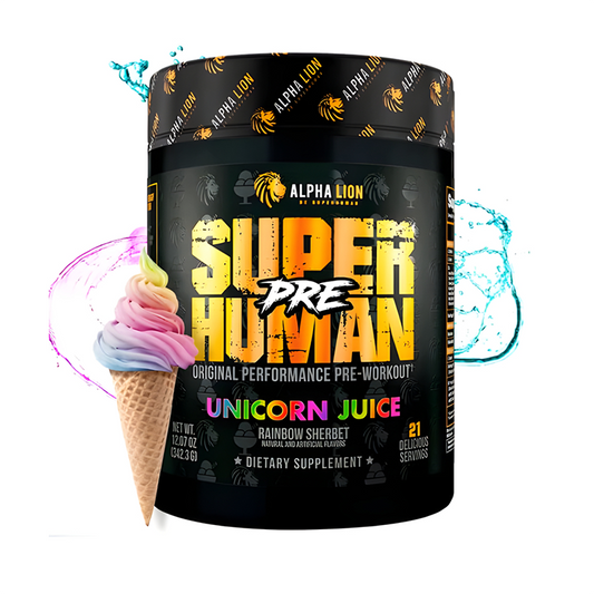 Alpha Lion - SUPERHUMAN® Pre Workout - Unicorn Juice (342.3g)