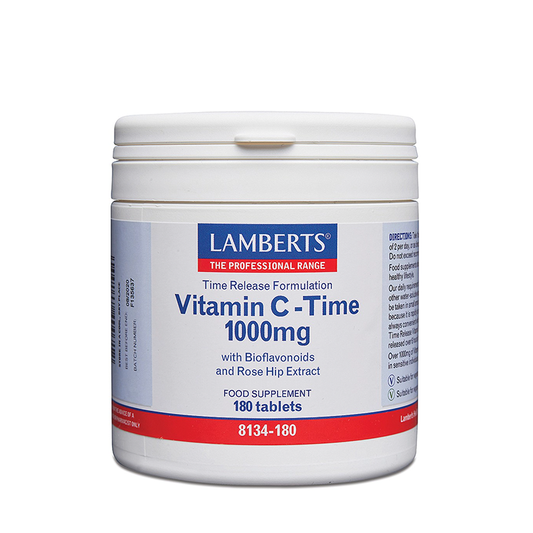Lamberts - Vitamin C - Time Release (1000mg - 180 Tabs)