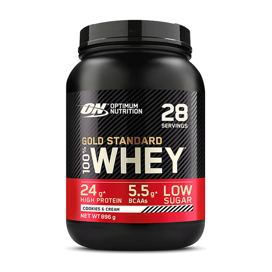 Optimum Nutrition - Gold Standard 100% Whey Protein - Cookies & Cream (896g)