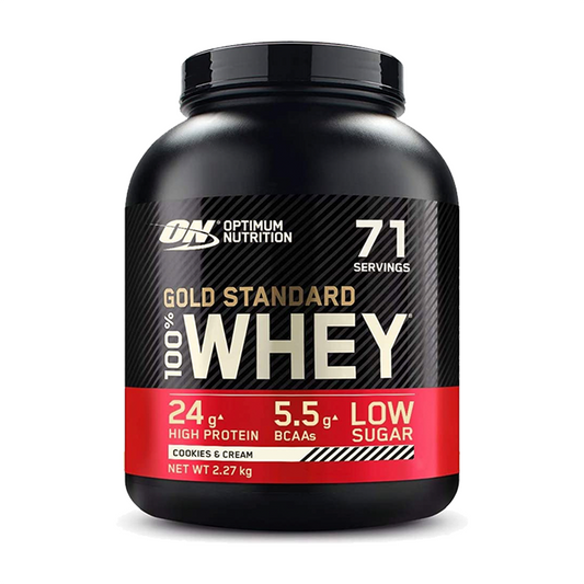 Optimum Nutrition - Gold Standard 100% Whey Protein - Cookies & Cream (2.27kg)
