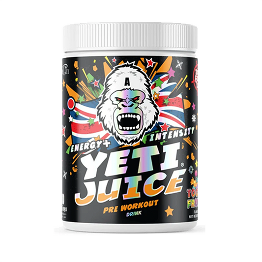 Gorillalpha - Yeti Juice Pre Workout - Tooty Fruity (480g)